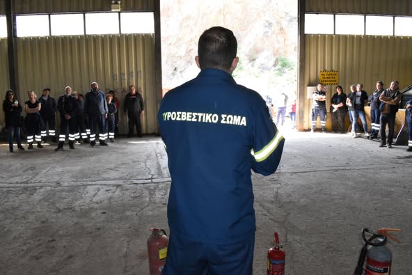 Ενημέρωσης σε θέματα πυροπροστασίας